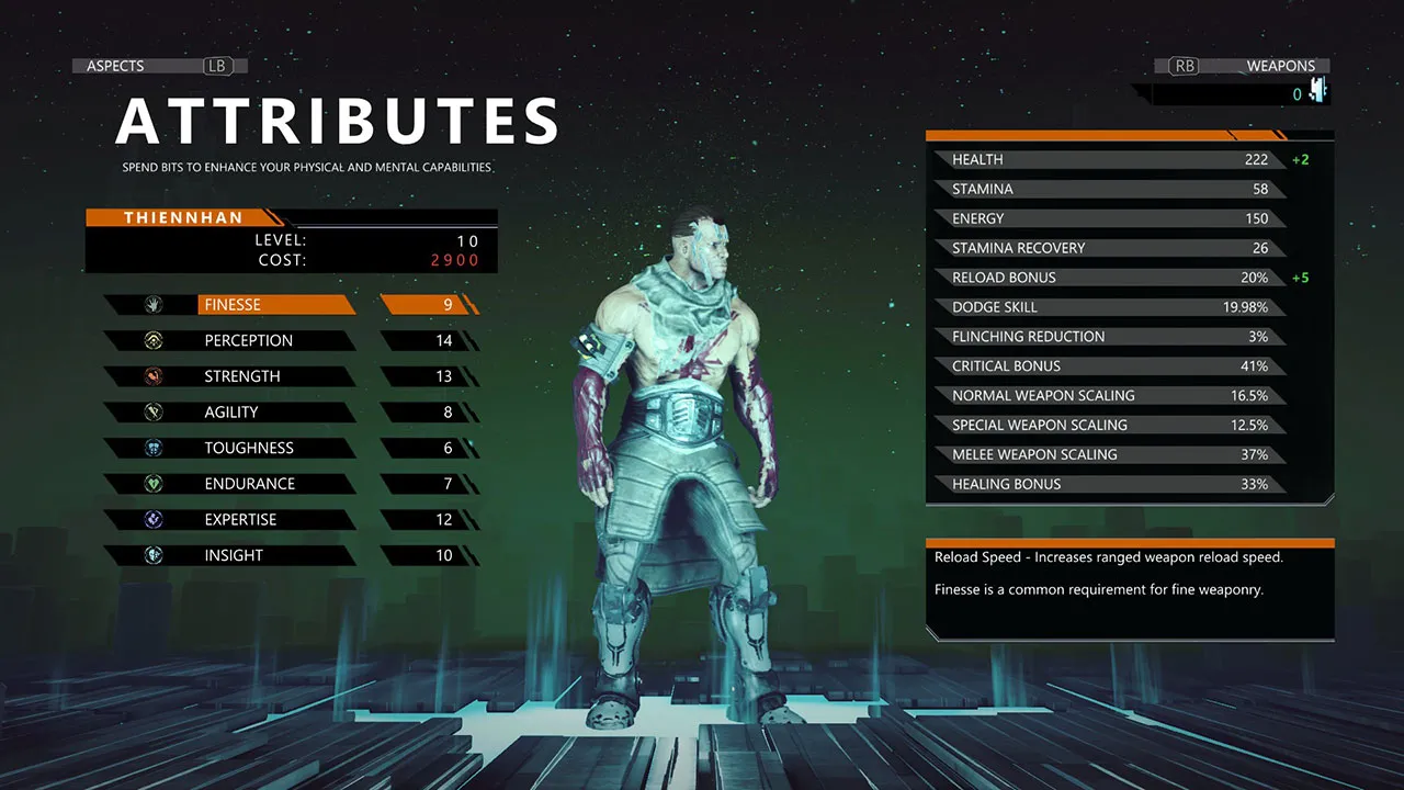 Alt Text:  The player character in Immortal Unchained faces off against a large, monstrous enemy in a dark environment.