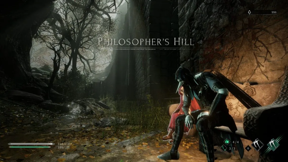 alt text: Thymesia opening cinematic screenshot