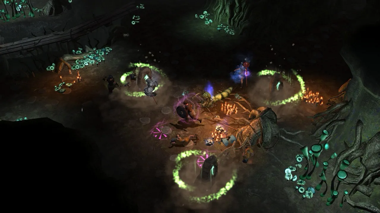 alt text: Titan Quest Ragnarok Gameplay Screenshot Displaying Character Screen and Inventory