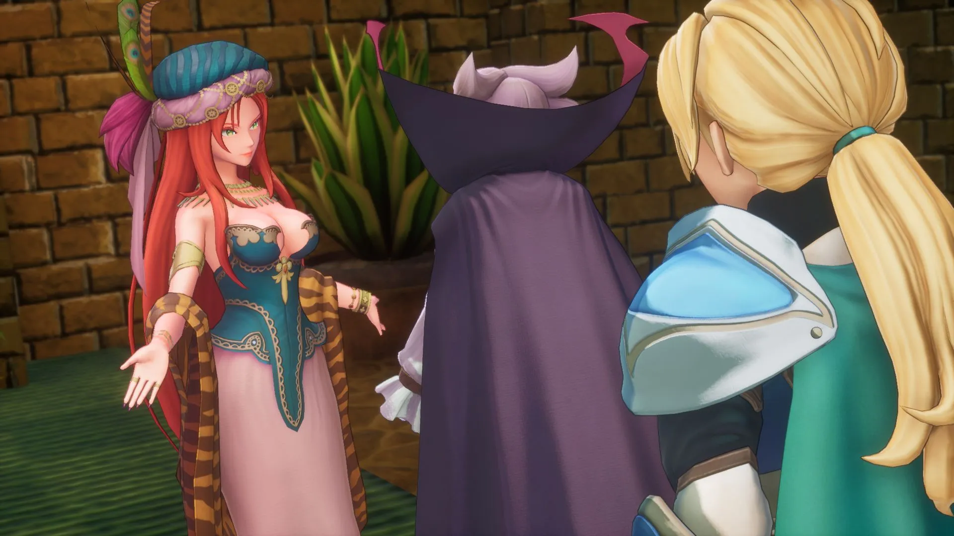 alt text: Trials of Mana Remake screenshot showcasing the game's vibrant world and updated character models