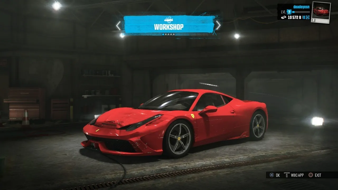 alt: The Crew gameplay screenshot showing a car driving through a bland and repetitive urban environment.