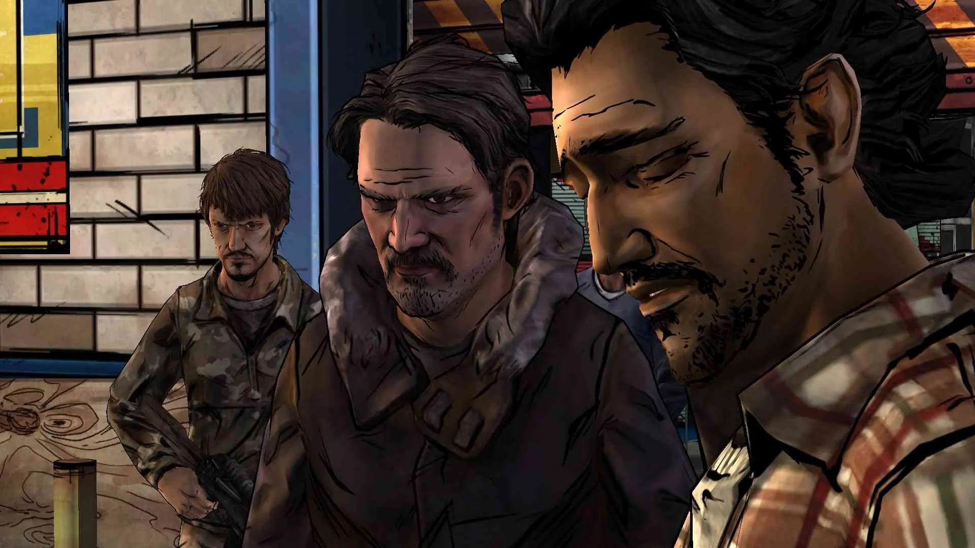 alt: The group in The Walking Dead Season Two: Episode 3