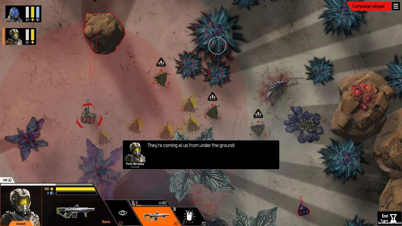 alt=Gameplay screenshot showcasing environmental interaction and strategic possibilities