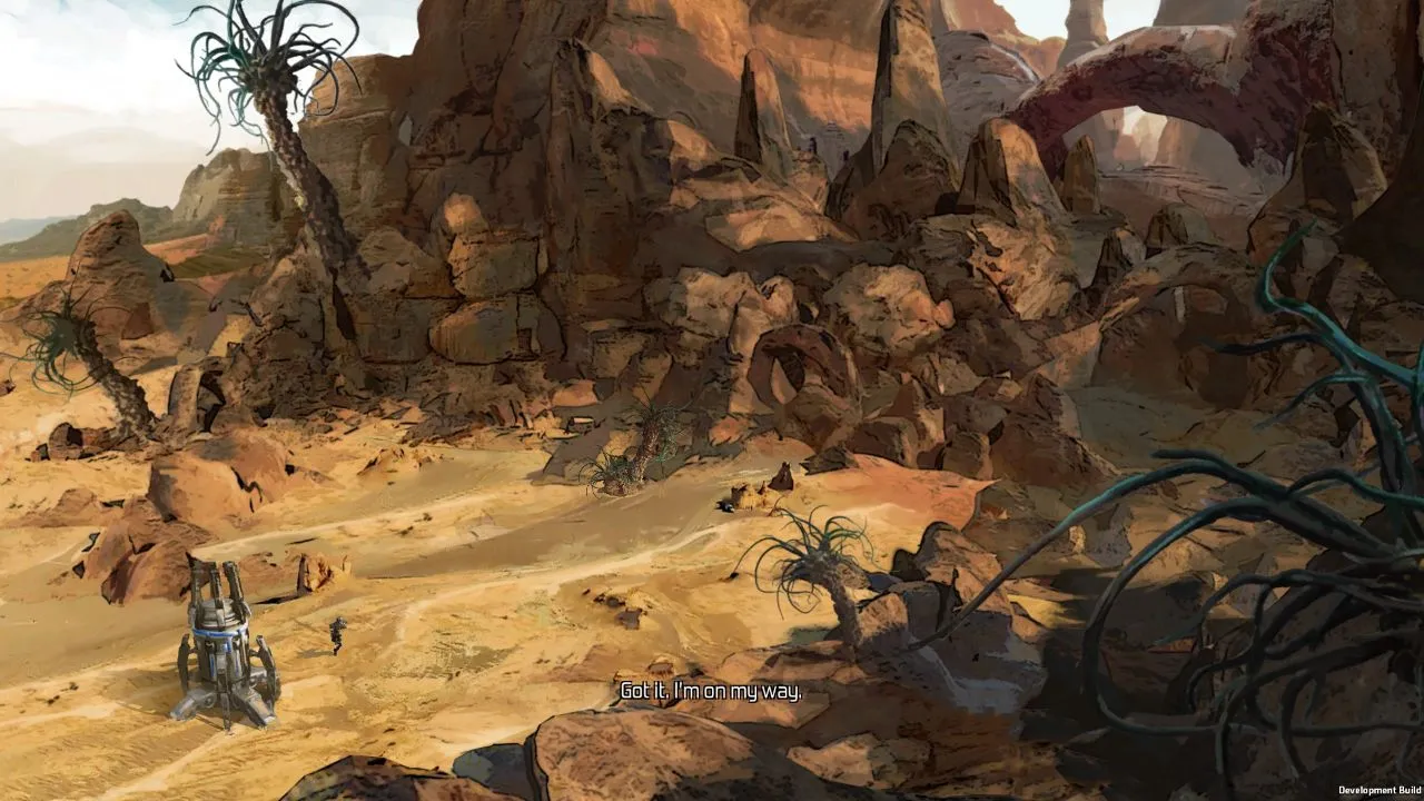 alt=Screenshot of the game's narrative presentation