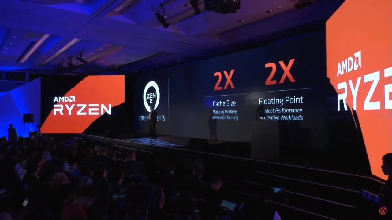 AMD CEO Dr. Lisa Su introduces the Ryzen 3000 series processors.