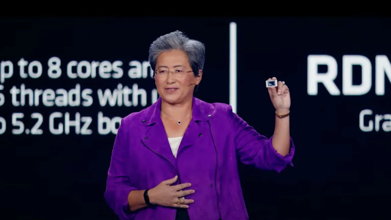 AMD CEO Lisa Su presents at CES 2023