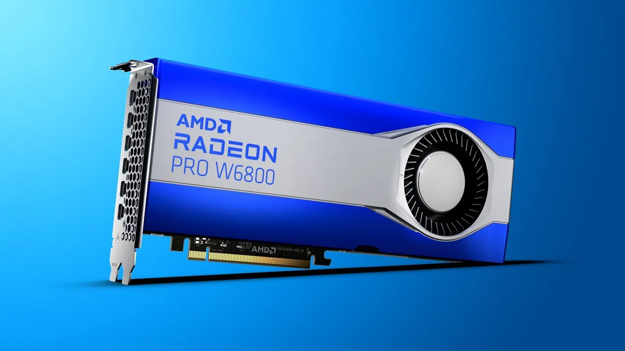 AMD ra mắt card đồ hoạ chuyên nghiệp Radeon PRO W6000