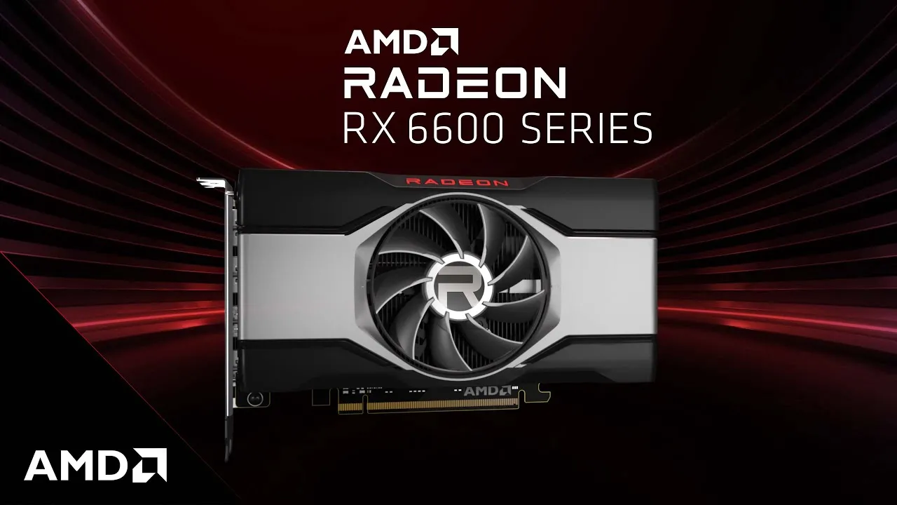 AMD Radeon RX 6600 Graphics Card