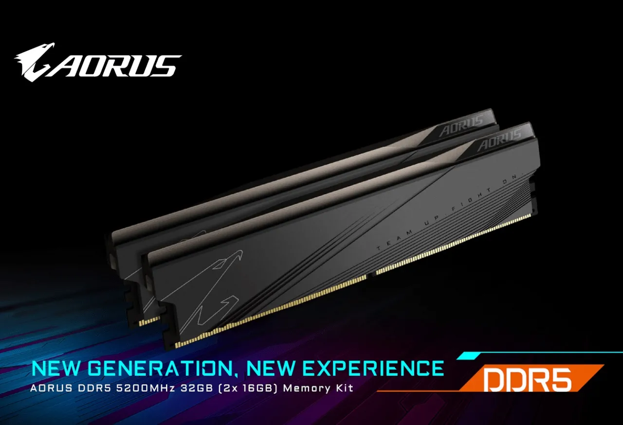 AORUS DDR5 5200MHz 32GB Memory Kit