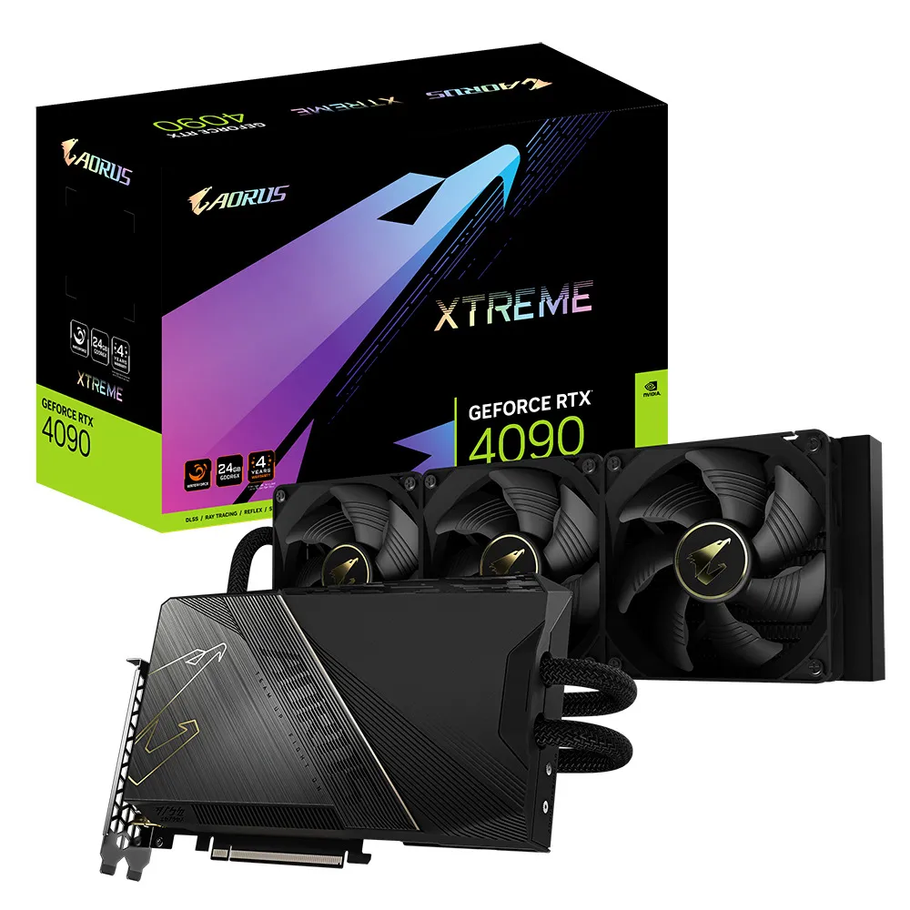 AORUS GeForce RTX® 4090 XTREME WATERFORCE 24G