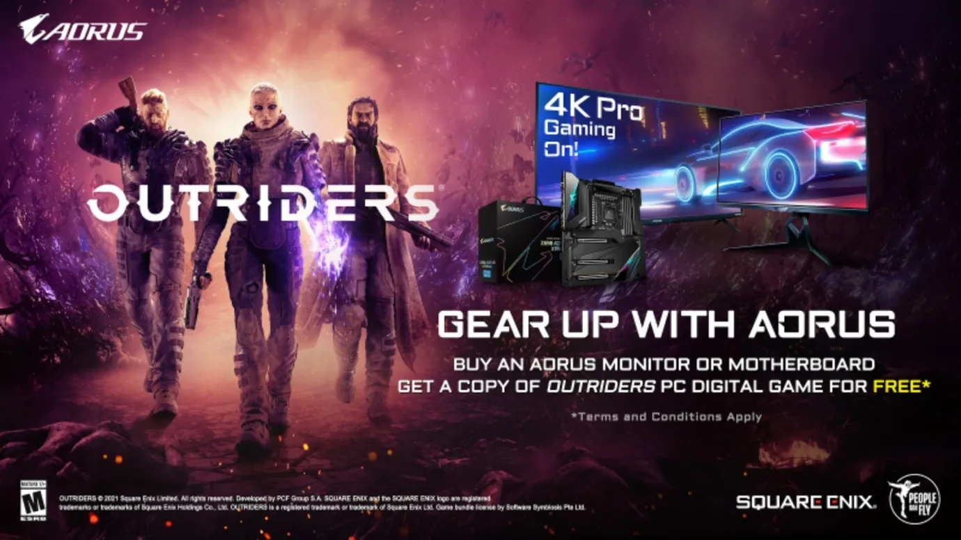 AORUS Outriders Promotion