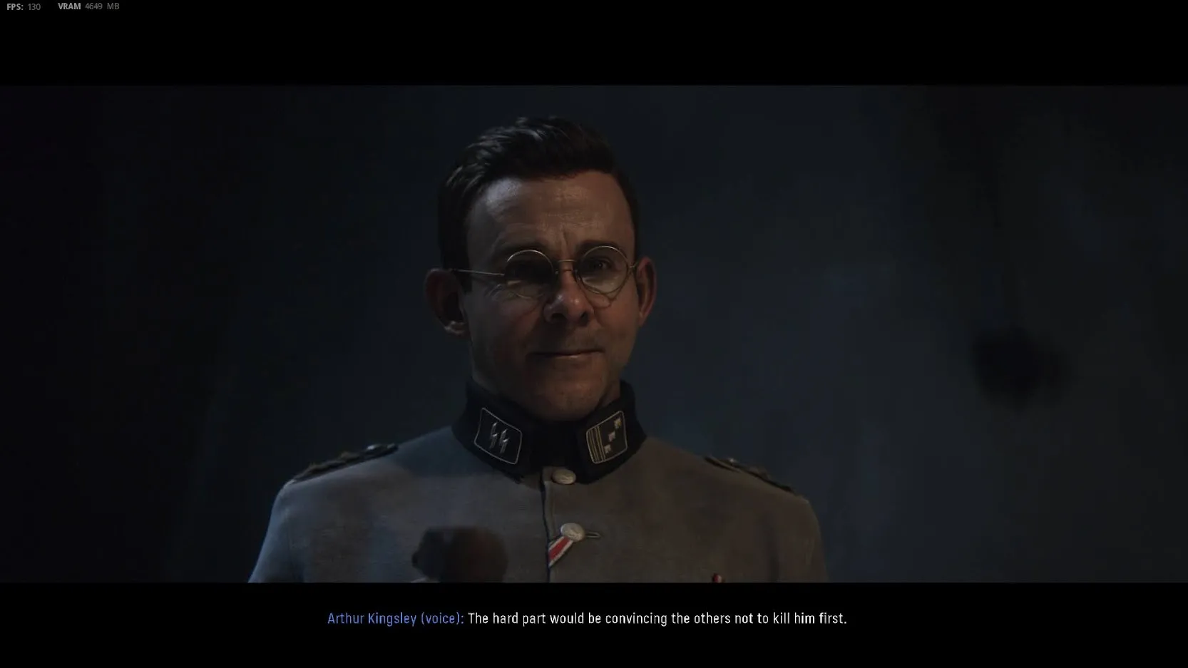 Arthur Kingsley Briefing his squad