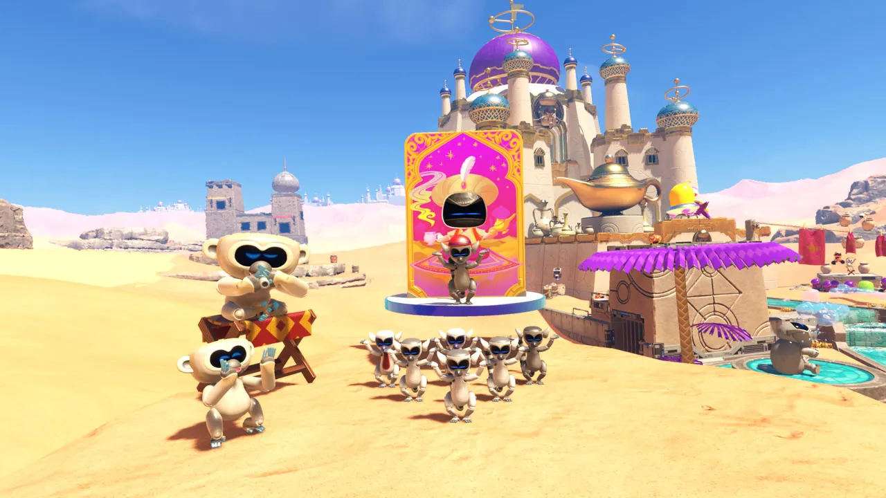 Astro Bot environment