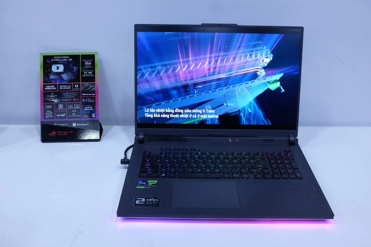 ASUS 2023 gaming laptop launch event