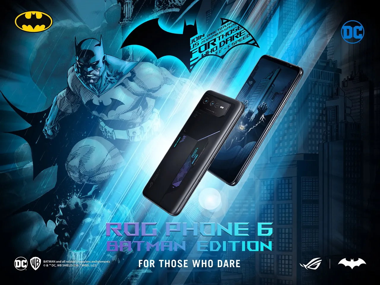 ASUS công bố phiên bản ROG Phone 6 Batman Edition - Tin Gaming Gear