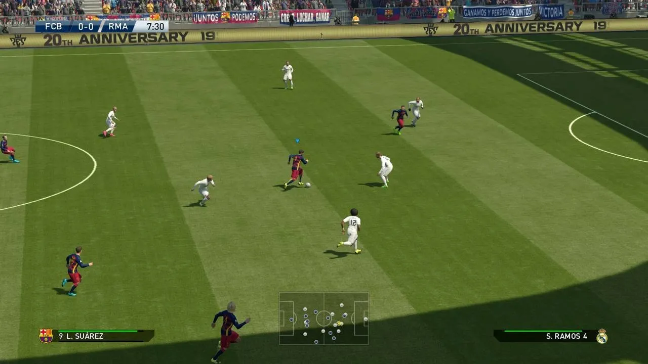 Authentic Gameplay in PES 2016
