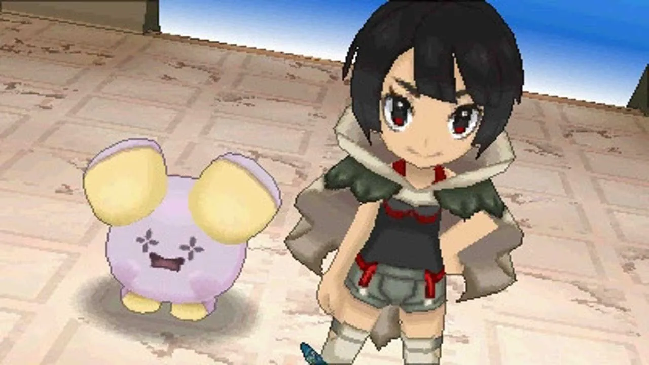 Battle scene in Omega Ruby and Alpha Sapphire