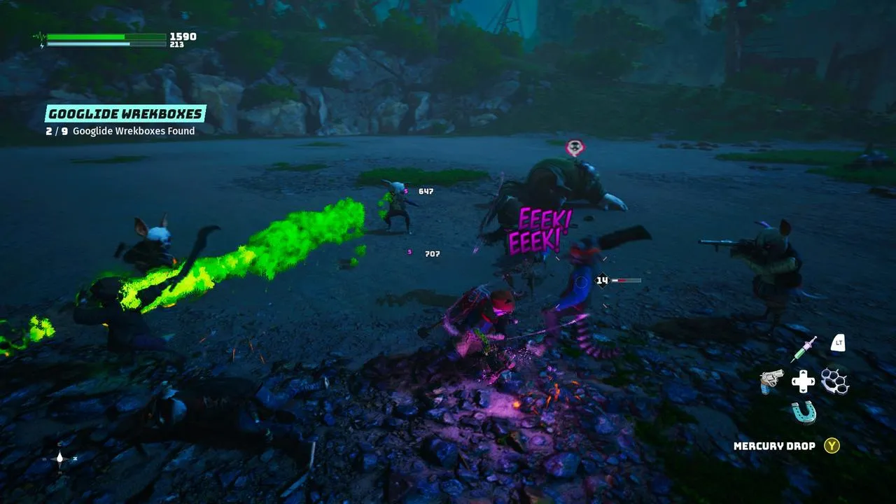 Biomutant Combat