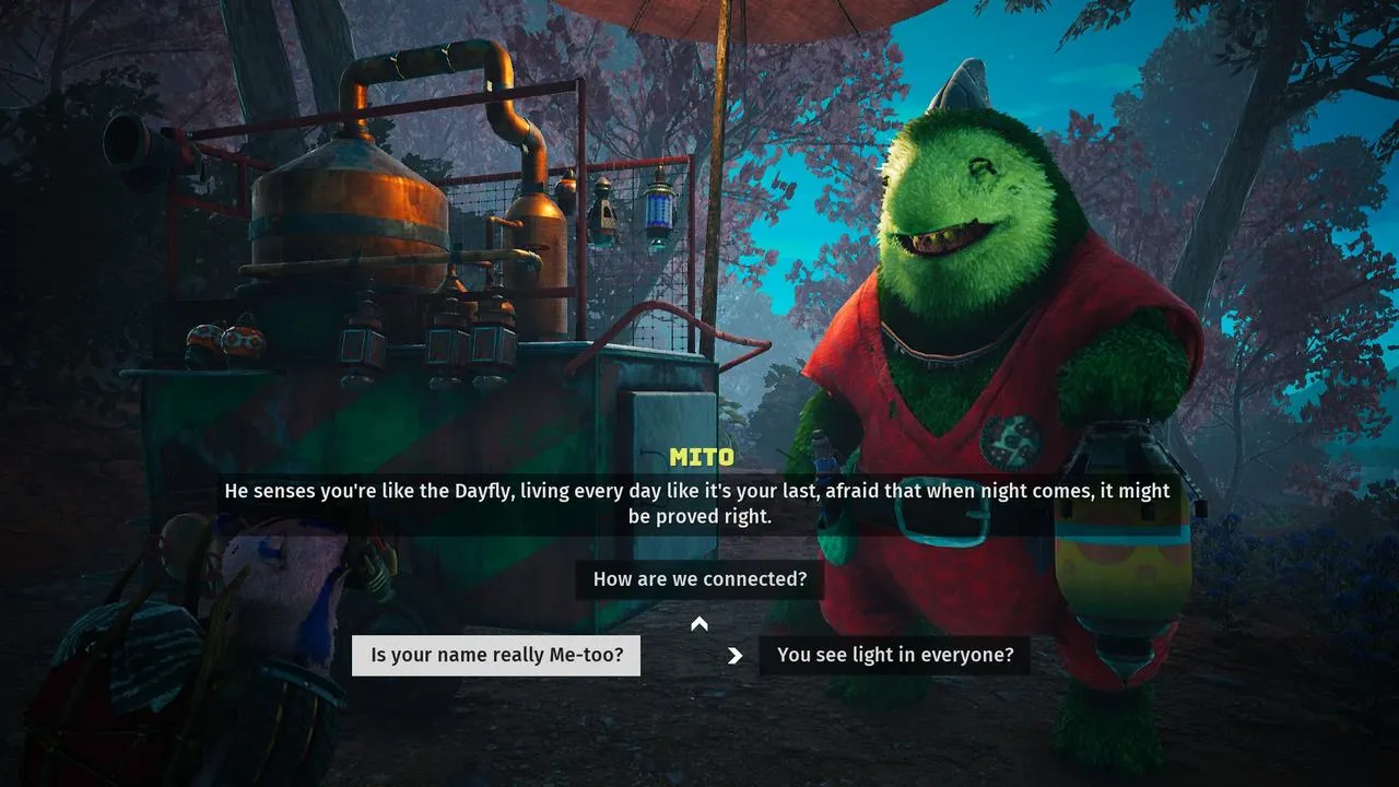 Biomutant Dialogue