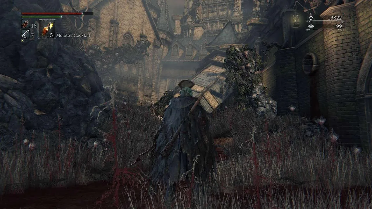 Bloodborne: The Old Hunters Key Art