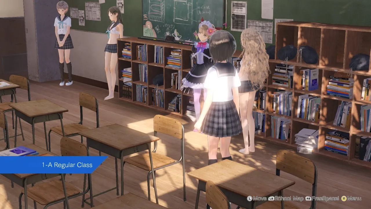 BLUE REFLECTION - Screenshot