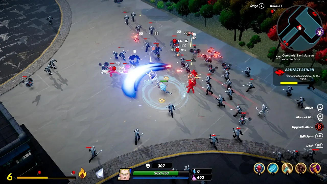Champion Shift's gameplay features characters transforming into vehicles.