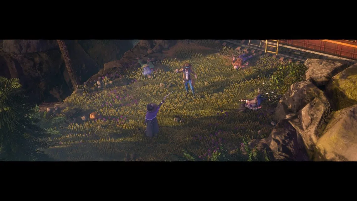 Character interactions in Desperados III