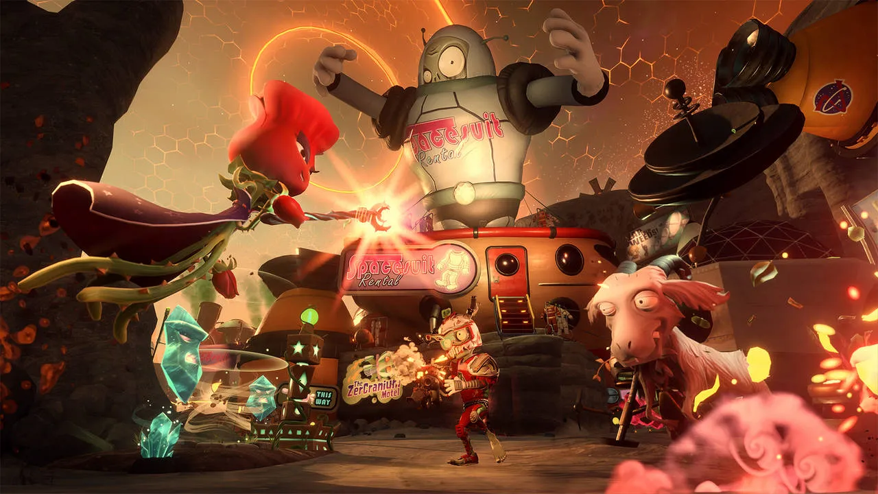 Character variants in Plants vs. Zombies: Garden Warfare 2