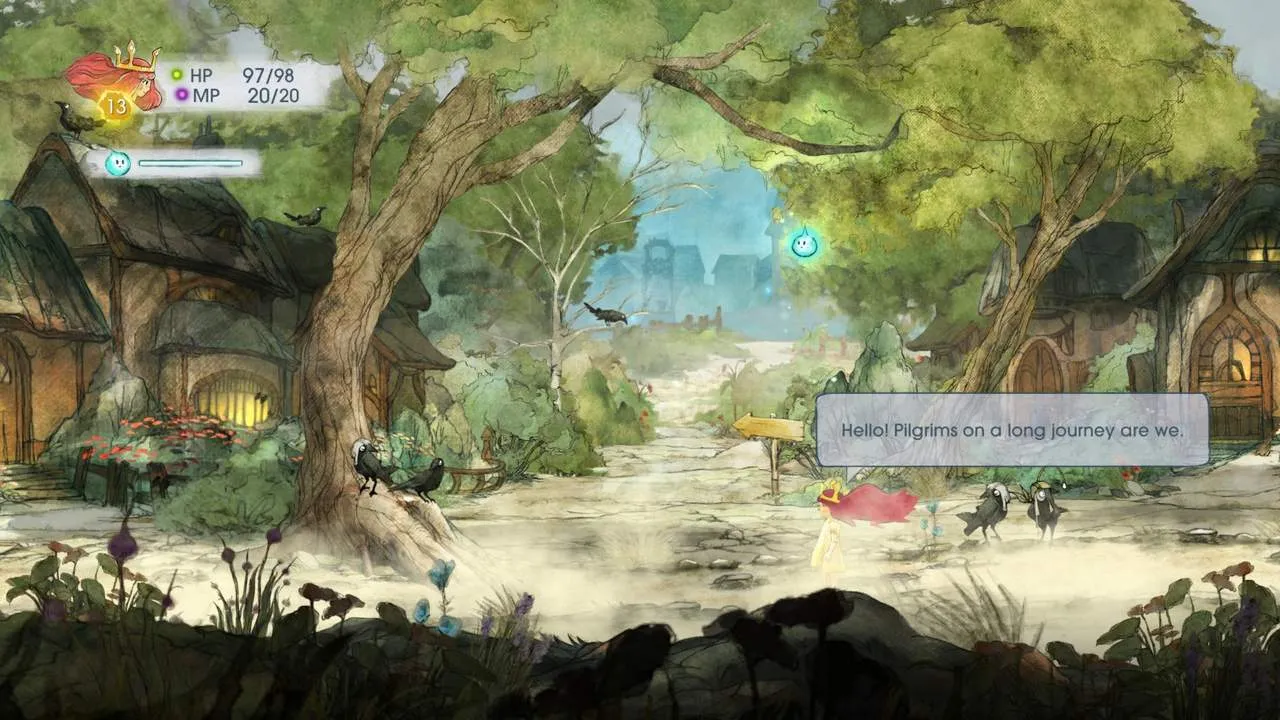 Child of Light Poetic Narrative