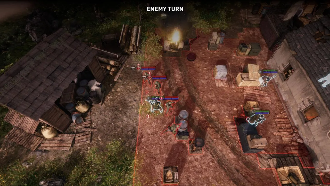 Classified France '44 gameplay screenshot illustrating the game's user interface.
