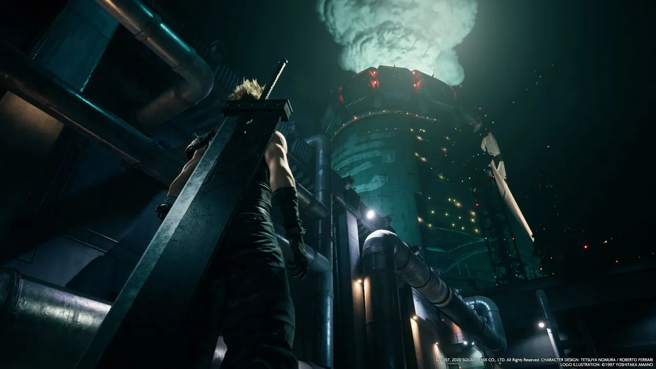 Cloud Strife in Final Fantasy VII Remake