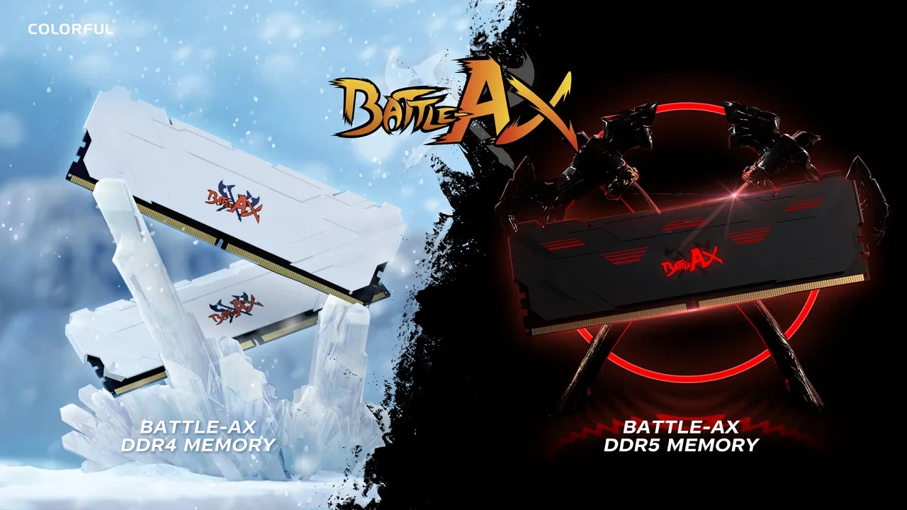 COLORFUL Battle-AX Memory and CN-Series SSDs