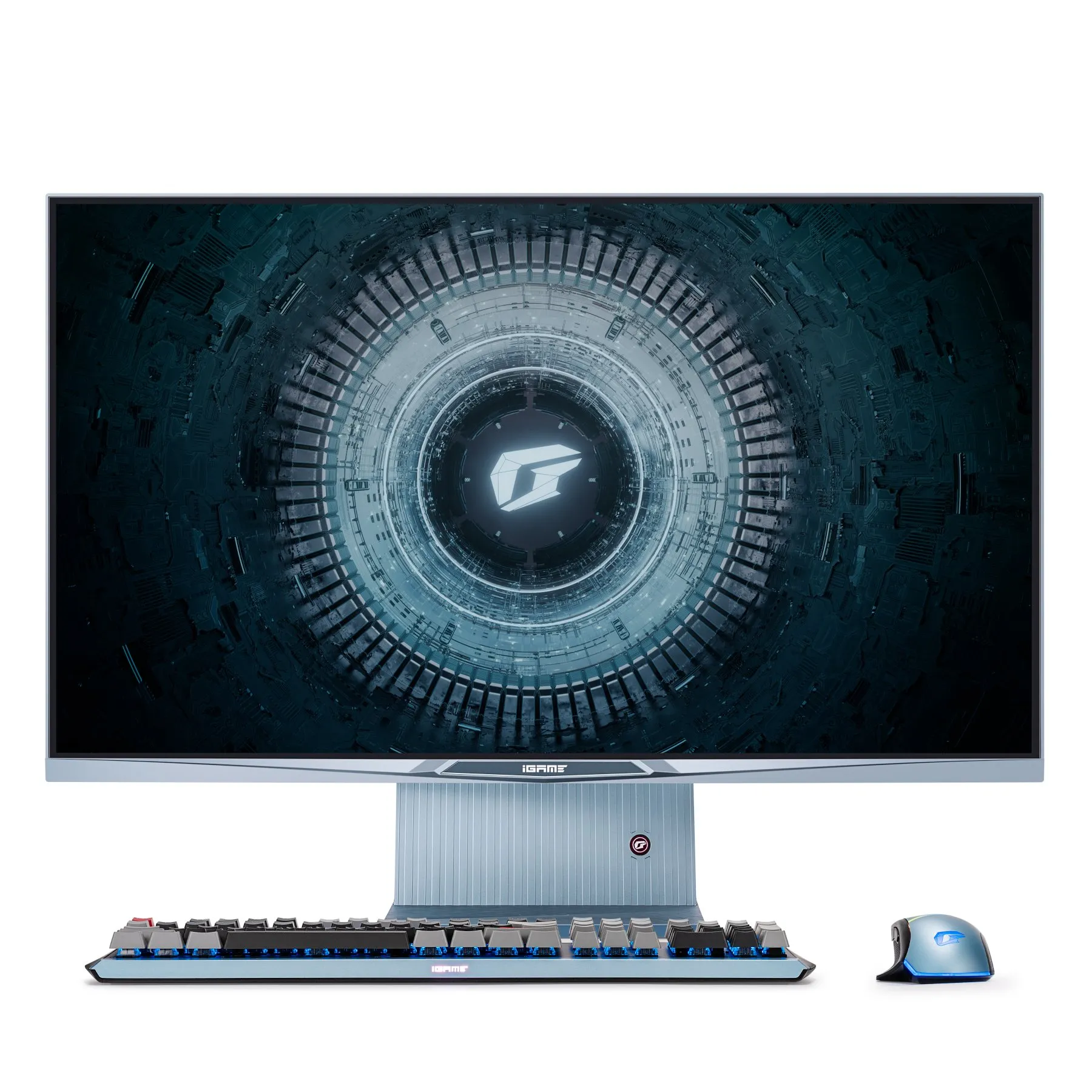 COLORFUL G-ONE PLUS All-in-One Gaming PC display showcasing 2K resolution and vibrant colors.