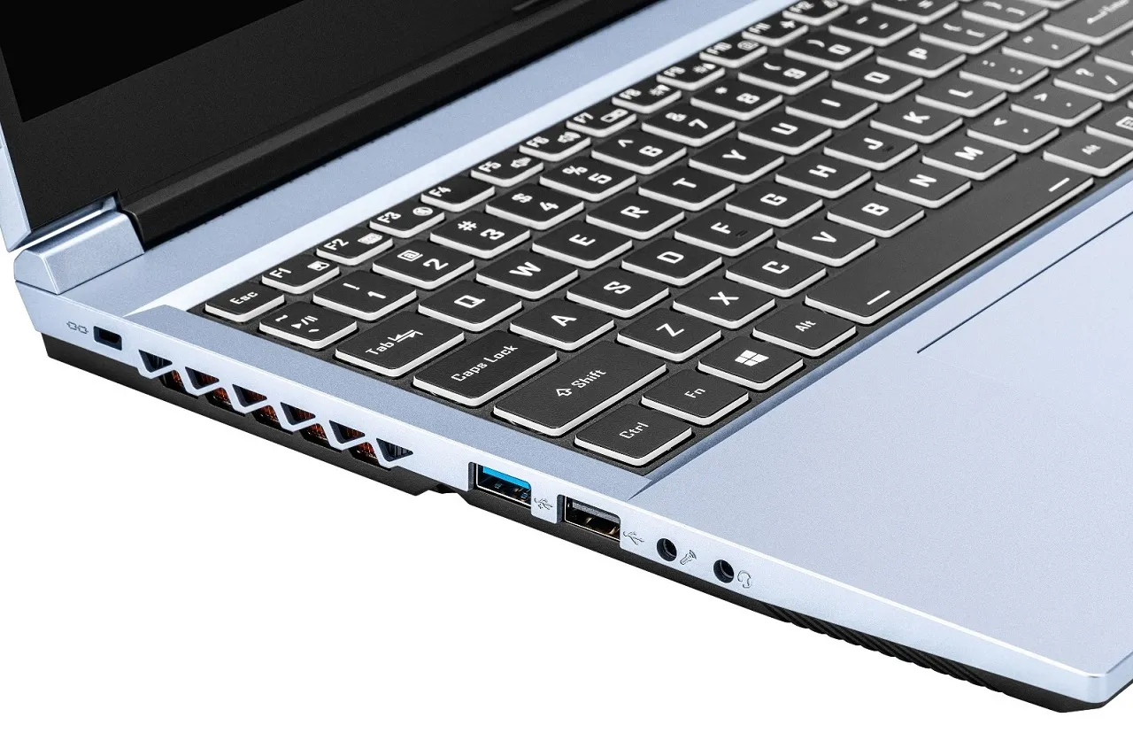 COLORFUL X15 XS gaming laptop in Mist Grey and Pine Blue color options
