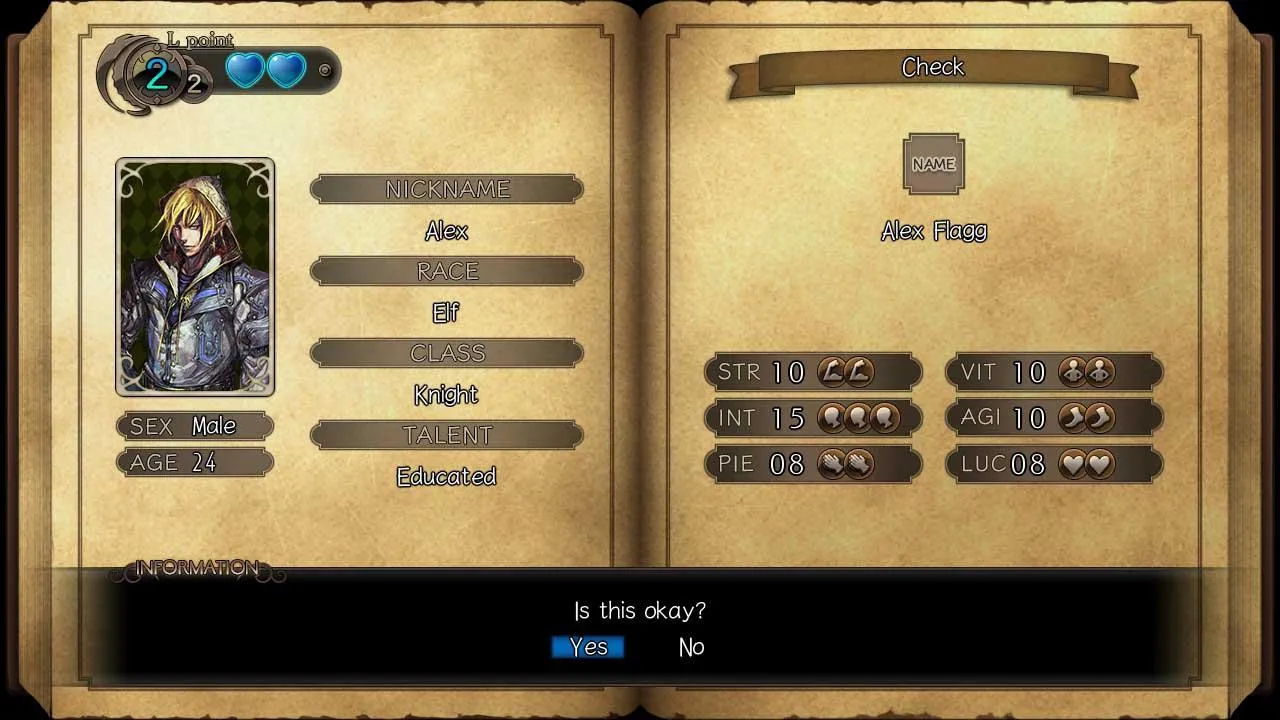 Combat encounter in Stranger of Sword City