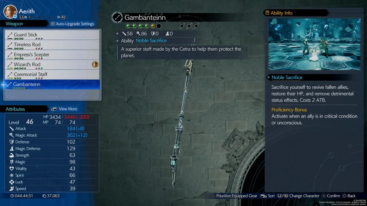 Combat in Final Fantasy VII Rebirth