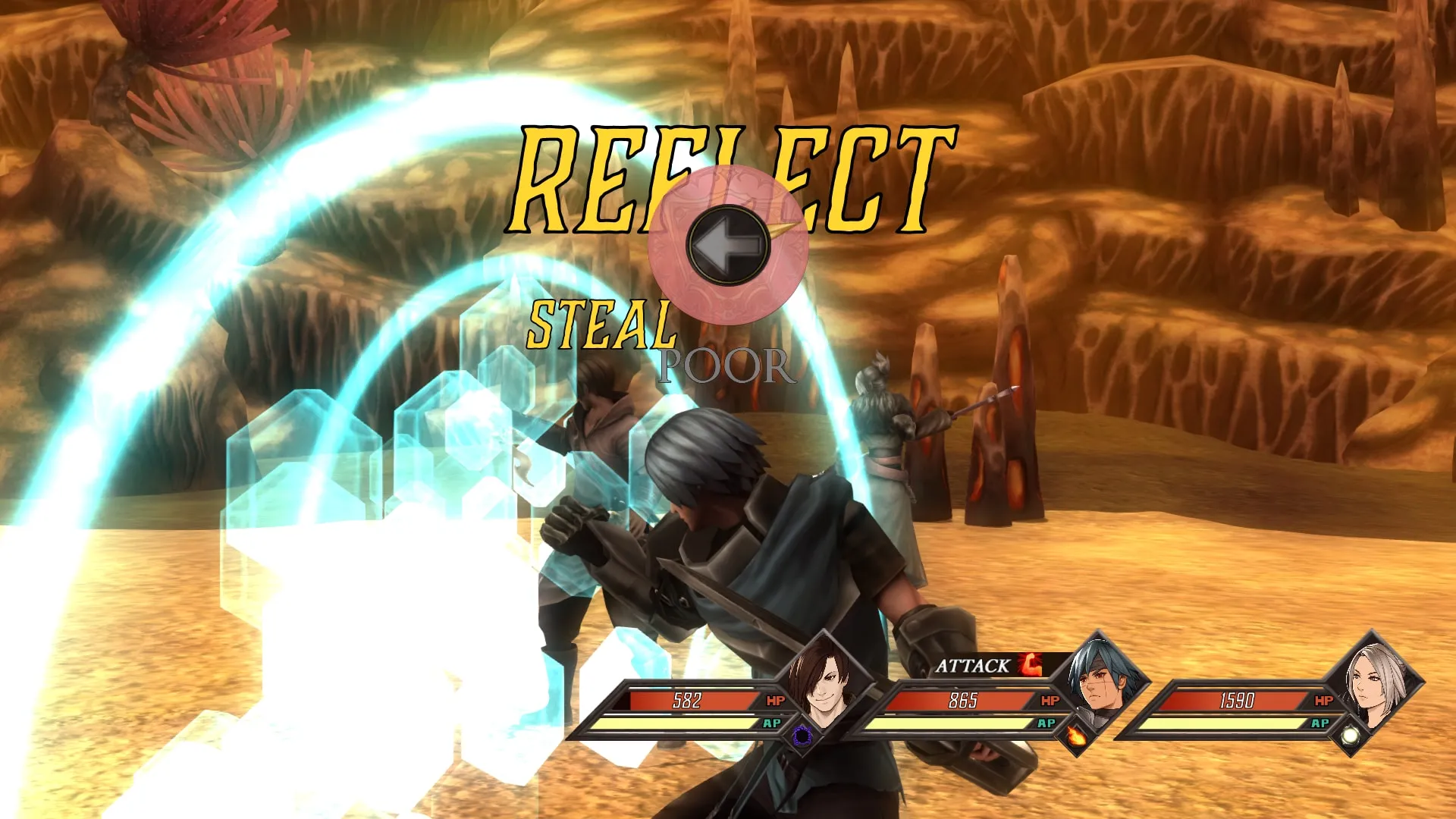 Combat in Legrand Legacy