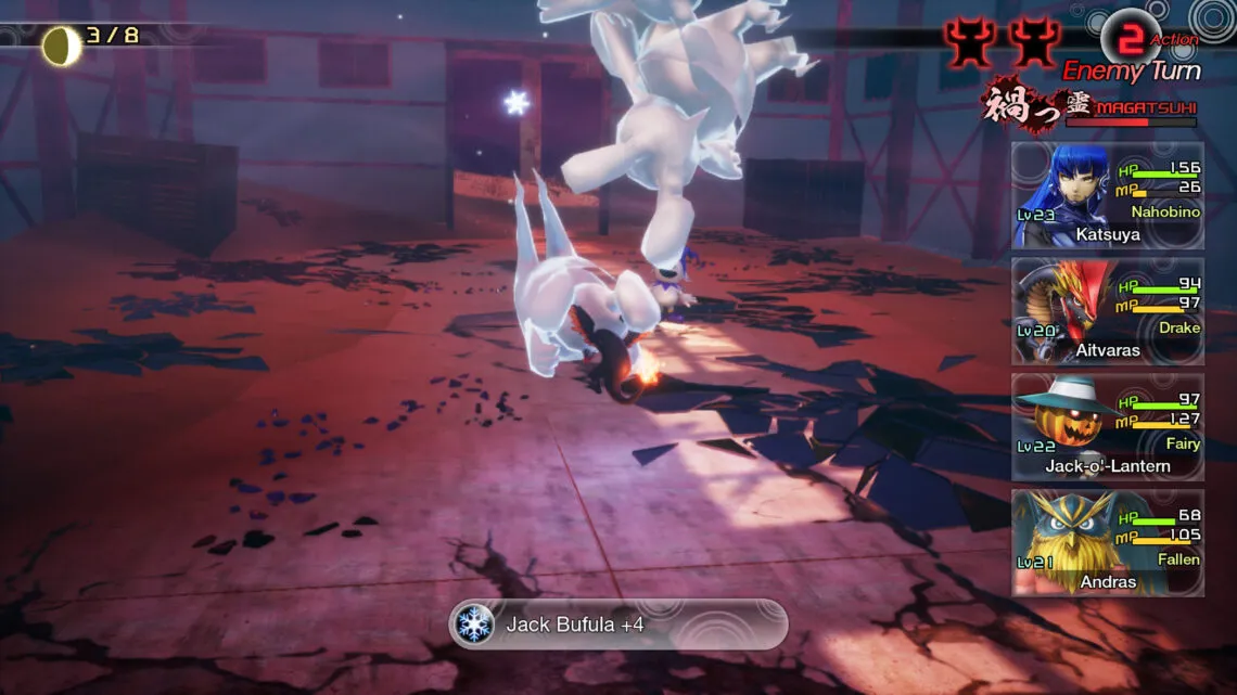 Combat in Shin Megami Tensei V