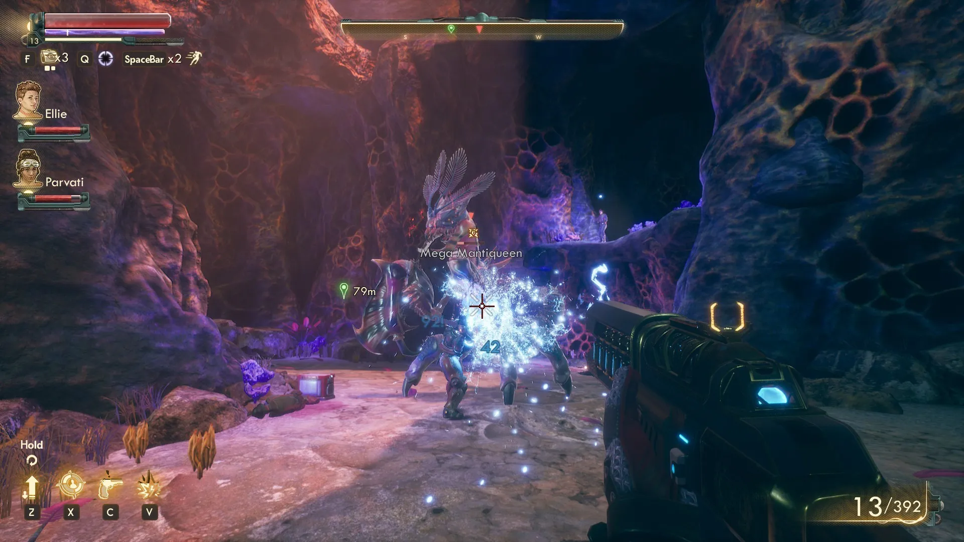 Combat in The Outer Worlds