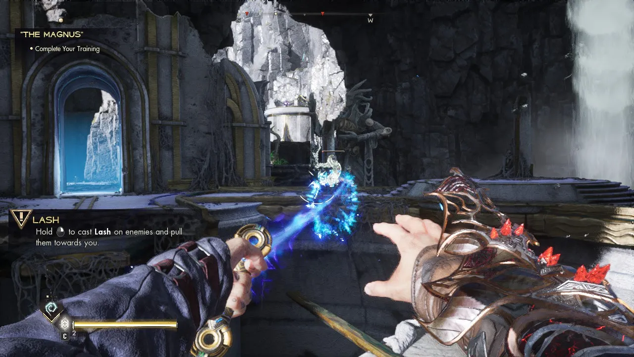 Combat scenarios in Immortals of Aveum