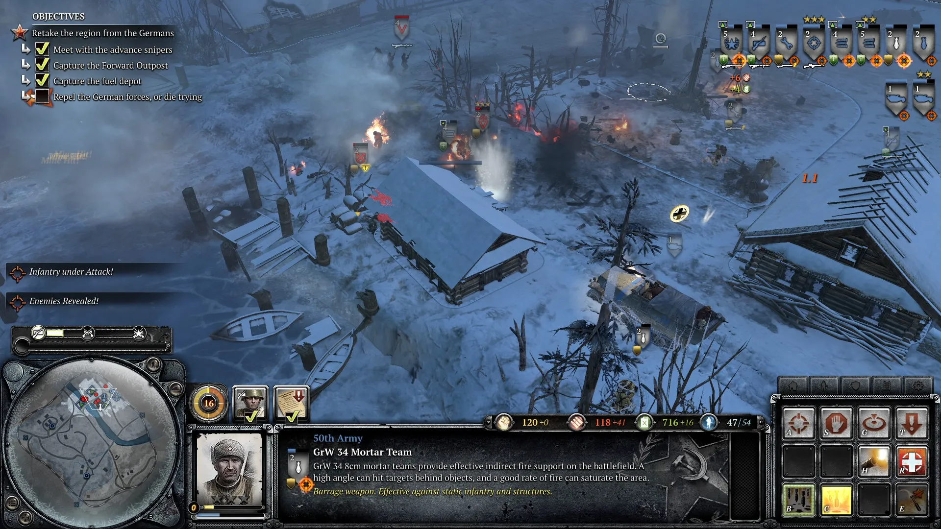 Company of Heroes 2 Dynamic Mission Structure