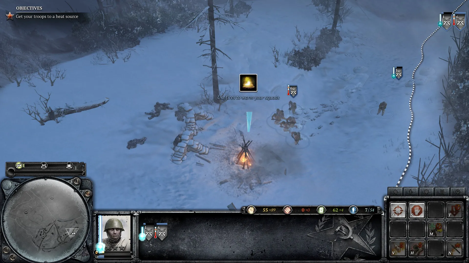 Company of Heroes 2 Snow Physics