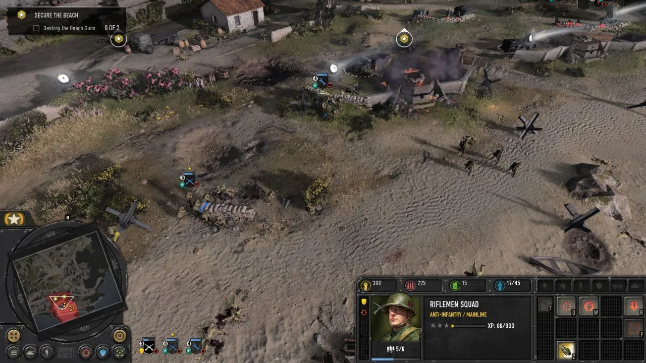 Company of Heroes 3 Technical Glitches