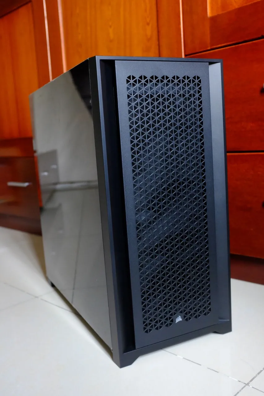 Corsair 5000D Airflow TG Black - Cable Management Area