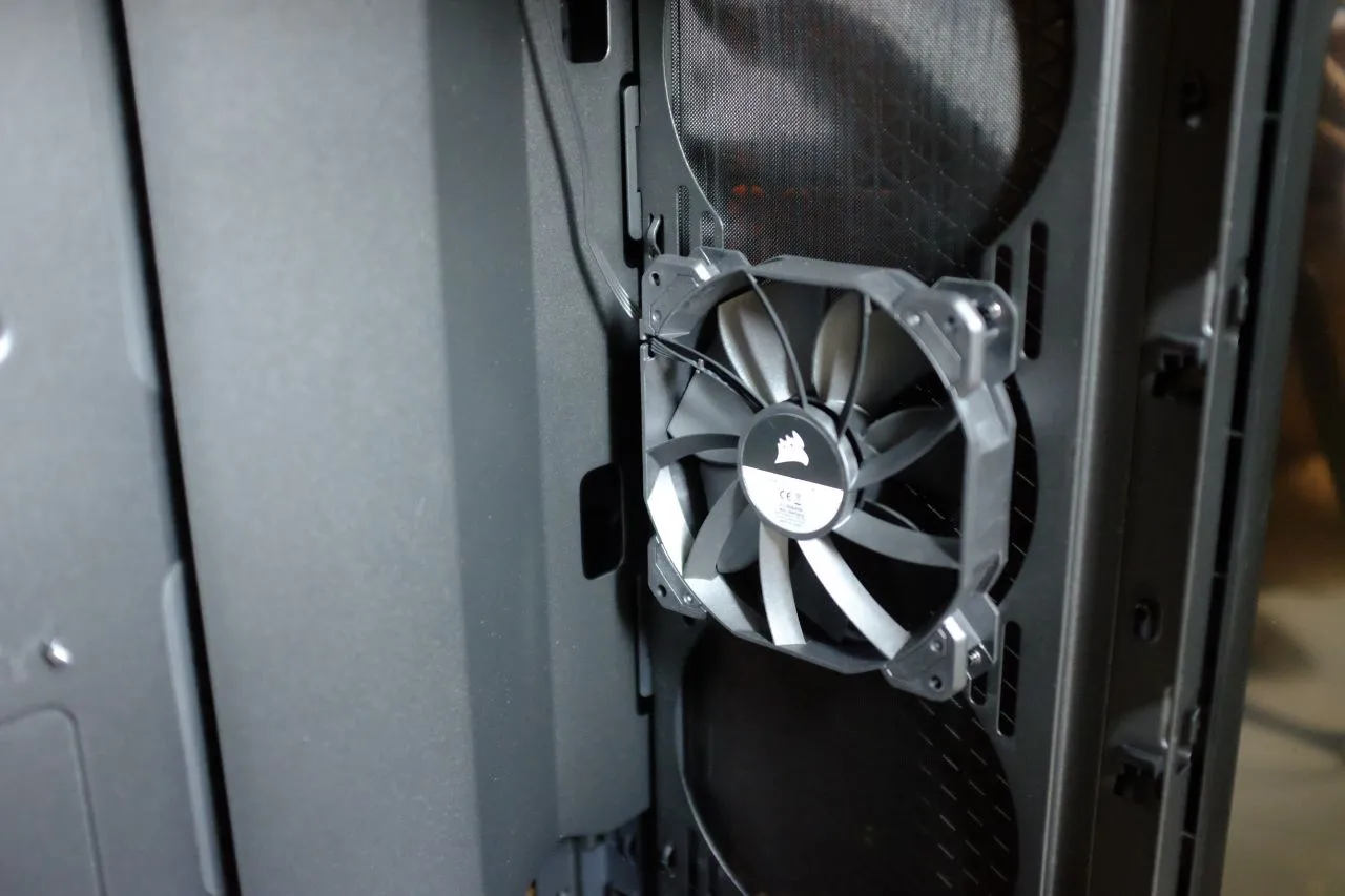 Corsair 5000D Airflow TG Black - Front Panel View