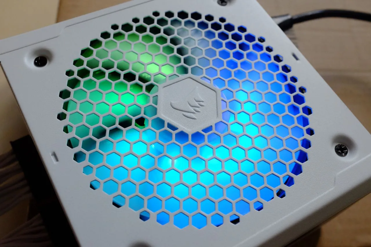 Corsair CX550F RGB ATX Power Supply Internal View