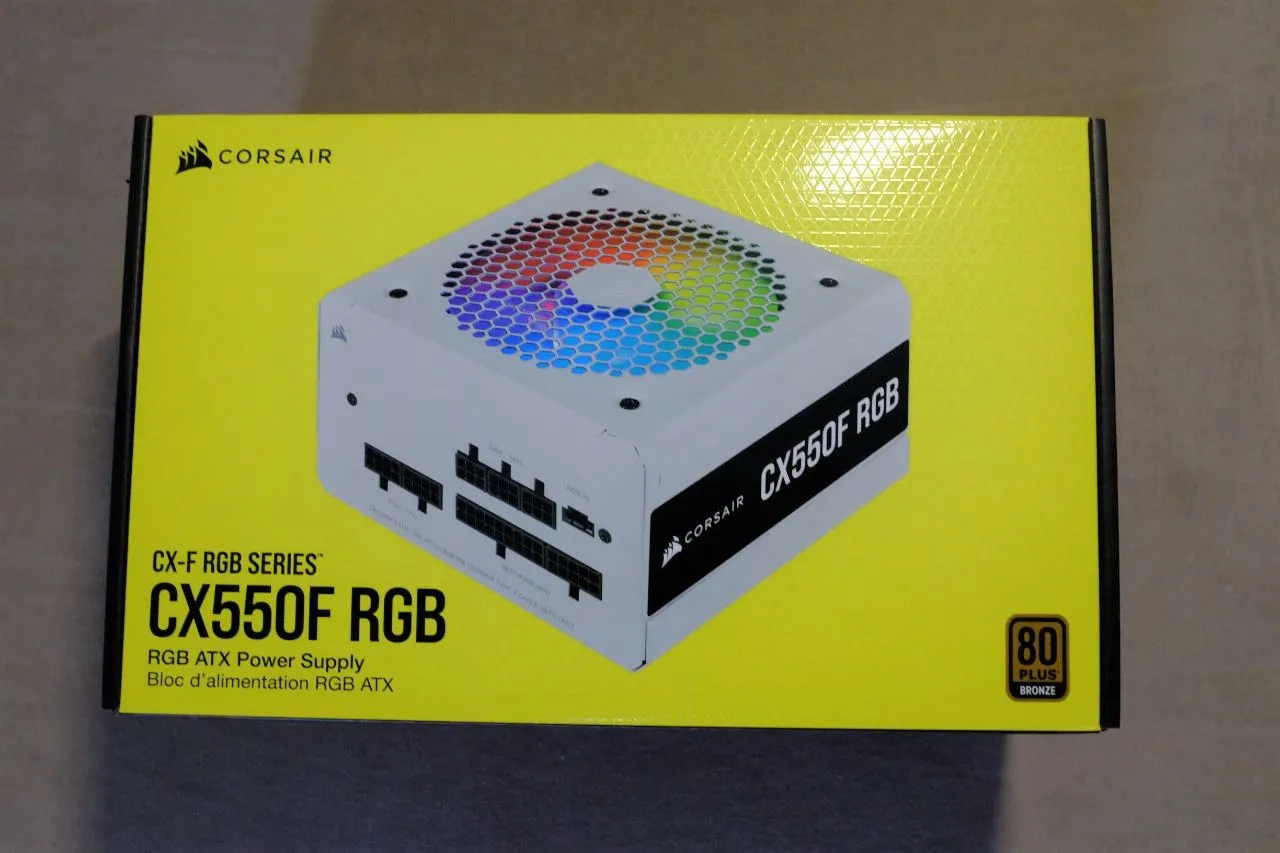 Corsair CX550F RGB ATX Power Supply