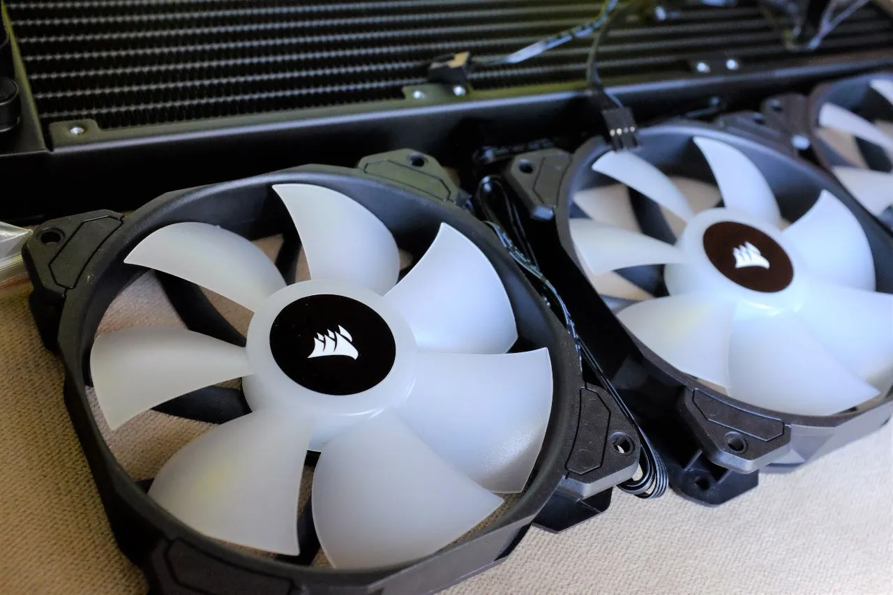 Corsair H150 RGB Installed