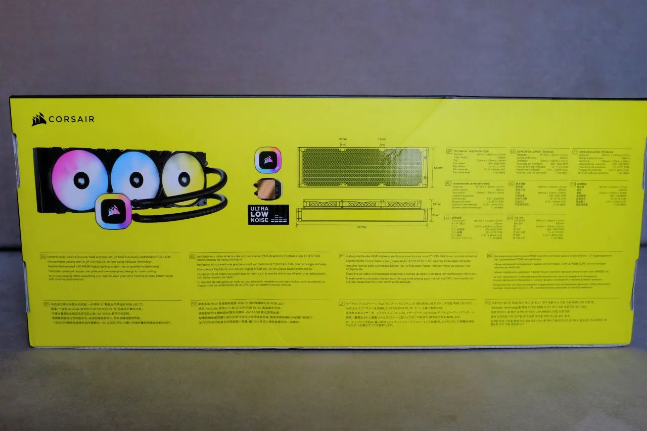 Corsair H150 RGB Unboxed