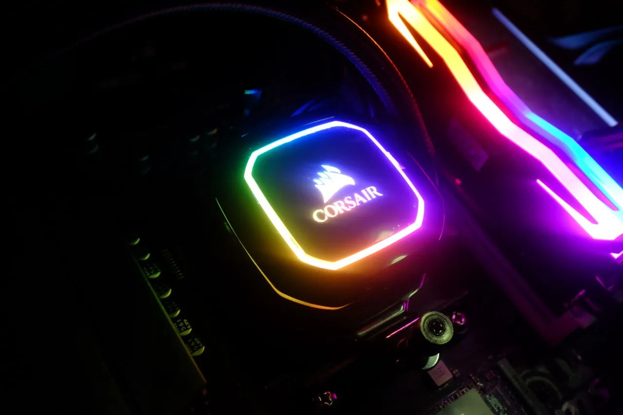 Corsair iCUE H150i RGB PRO XT 360mm - Temperature Graph